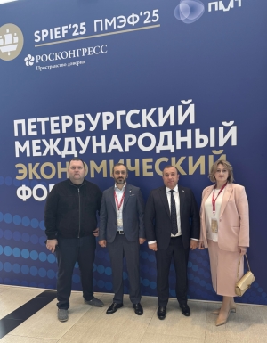 Делегация Контрольной палаты Республики Абхазия принимает участие в XXVIII Петербургском международном экономическом форуме (ПМЭФ-2025)